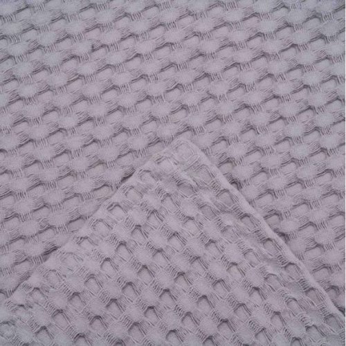 Плед Ardesto Pique, 160х230см, 100% бавовна, світло-сірий (ART0816PL)