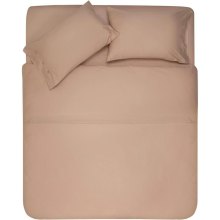 Простирадло Ardesto Mix&Match, 180х240см, 100% бавовна, сатин, бежеве (ART1824FSI)