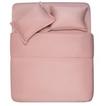 Простирадло на резинці Ardesto Mix&Match Premium, 160х200+30см, 100% бавовна, сатин, світло-рожеве (ART1620FSU)