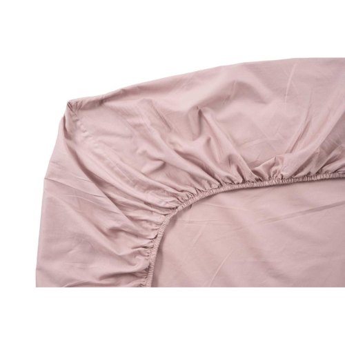 Простирадло на резинці Ardesto Mix&Match, 160х200+30см, 100% бавовна, сатин, світло-рожеве (ART1620FSP)