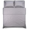 Простирадло на резинці Ardesto Mix&Match, 160х200+30см, 100% бавовна, сатин, сіре (ART1620FSD)