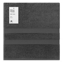 Рушник махровий Ardesto Splendid, 70х140см, 100% бавовна, темно-сірий (ART2370DG)