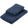 Набір рушників махрових Ardesto Lotus, 50х90см, 70х140см, 2шт, 100% бавовна, синій (ART2357NA)