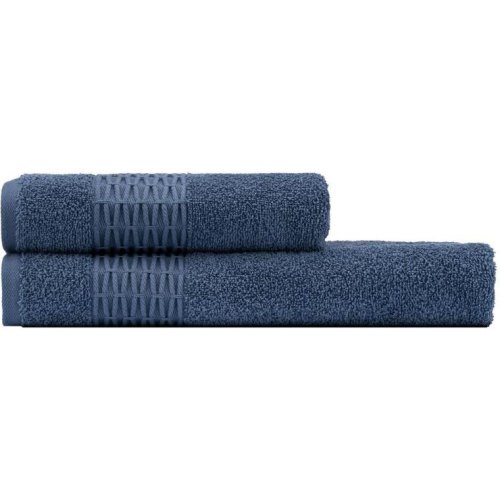 Набір рушників махрових Ardesto Lotus, 50х90см, 70х140см, 2шт, 100% бавовна, синій (ART2357NA)