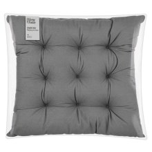 Подушка для стільця Ardesto Soft, 40х40см, 100% поліестер, сіра (ART03SG)