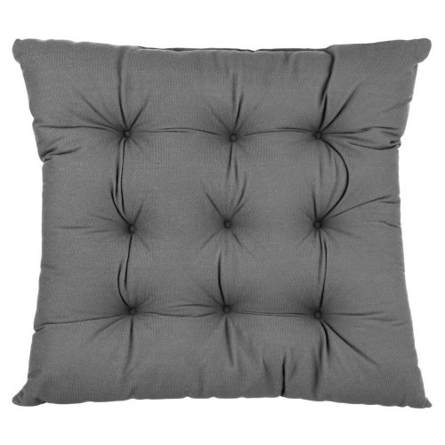 Подушка для стільця Ardesto Soft, 40х40см, 100% поліестер, сіра (ART03SG)