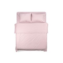 Простирадло Ardesto Mix&Match, 180х240см, 100% бавовна, сатин, світло-рожеве (ART1824FSP)