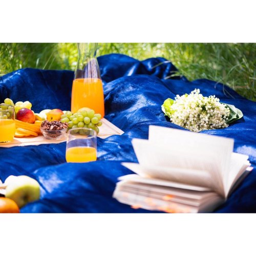 Плед Ardesto Flannel, 160х200см, 100% поліестер, синій (ART0211SB)