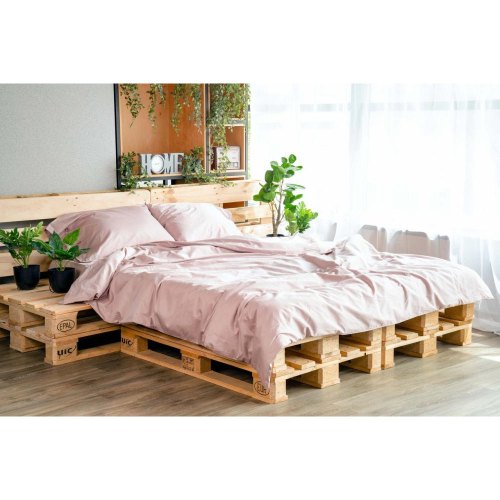 Наволочка Ardesto Mix&Match, 50х70см, 100% бавовна, сатин, світло-рожева (ART5070PCP)