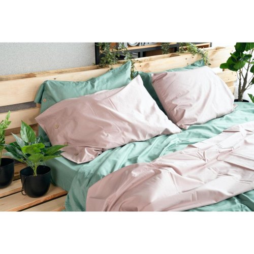 Наволочка Ardesto Mix&Match, 50х70см, 100% бавовна, сатин, світло-рожева (ART5070PCP)