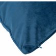 Подушка декоративна Ardesto, 45х45см, велюр, 100% поліестер, темно-синя (ART1032NA)