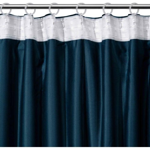 Штора Ardesto, 150х270см, велюр, 100% поліестер, темно-синя (ART1030NA)