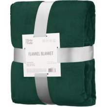 Плед Ardesto Flannel, 160х200см, 100% поліестер, смарагдовий (ART0223SB)