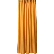 Штора Ardesto, 150х270см, велюр, 100% поліестер, жовта (ART1030YE)