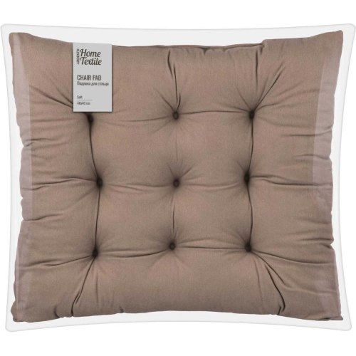 Подушка для стільця Ardesto Soft, 40х40см, 100% поліестер, бежева (ART03ST)