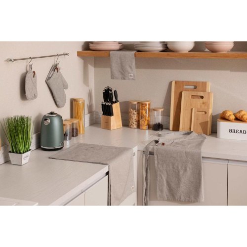 Рукавичка Ardesto Oliver, 18х30см, 100% бавовна, наповнювач - ватин, сіра (ART05OD)