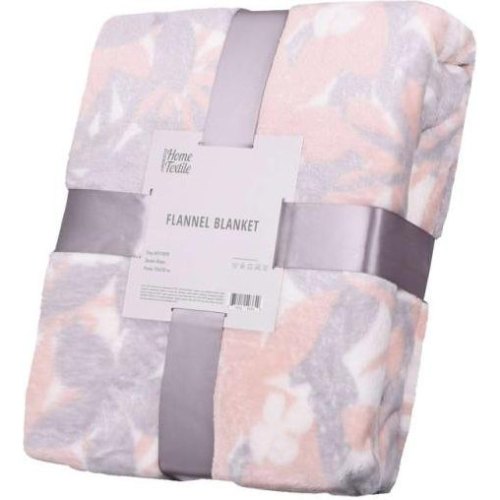 Плед Ardesto Flannel, 160х200см, 100% поліестер, флора (ART0106PB)