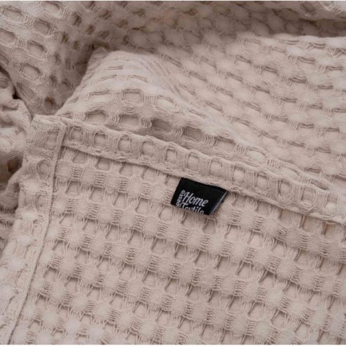 Плед Ardesto Pique, 160х230см, 100% бавовна, бежевий (ART0816PE)