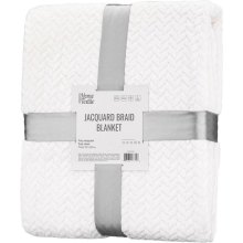 Плед Ardesto Jacquard Braid, 160х200см, 100% поліестер, айворі (ART0201JB)