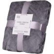 Плед Ardesto Embossed, 160х200см, 100% поліестер, сірий (ART0303EB)