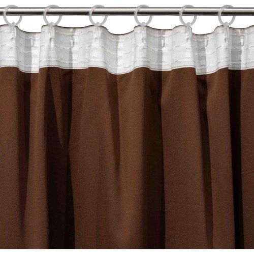 Штора Ardesto, 150х270см, мікровелюр, 100% поліестер, коричнева (ART1010BR)