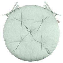 Подушка для стільця Ardesto Oliver, 40см, чохол з 100% бавовни, аквамарин (ART03OA)