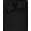 Простирадло Ardesto Mix&Match Premium, 180х240см, 100% бавовна, сатин, чорне (ART1824FSL)