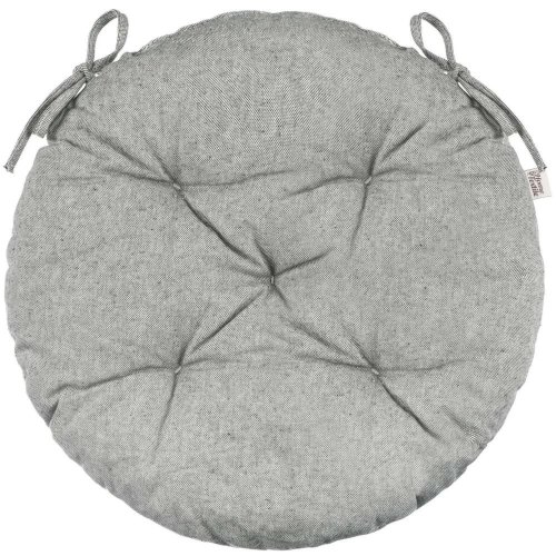 Подушка для стільця Ardesto Oliver, 40см, чохол з 100% бавовни, зелена (ART03OG)