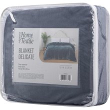 Покривало Ardesto Delicate, 200х220см, 100% поліестер, сіре (ART0204DE)
