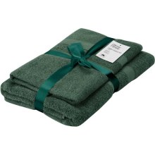Набір рушників махрових Ardesto Splendid, 50х90см, 70х140см, 2шт, 100% бавовна, зелений (ART2359GE)