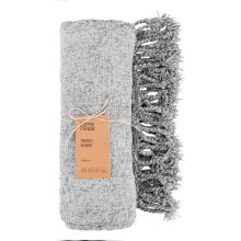 Плед Ardesto Chenille, 140х190см, 100% поліестер, світло-сірий (ART0201CH)
