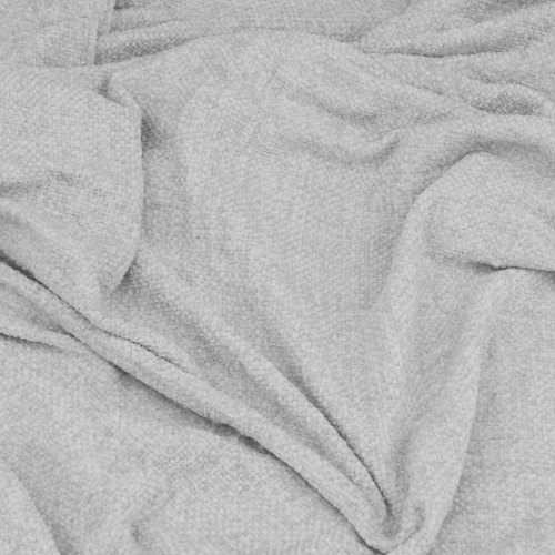 Плед Ardesto Chenille, 140х190см, 100% поліестер, світло-сірий (ART0201CH)