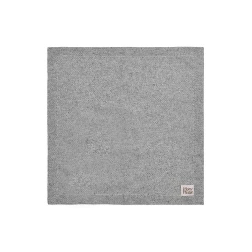 Серветка Ardesto Oliver, 40х40см, 100% бавовна, сіра (ART06OD)