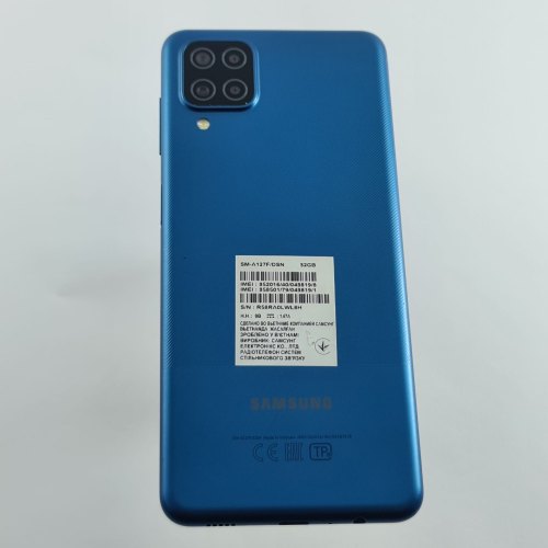 Смартфон Samsung Galaxy A12 2021 (A127F) 32Gb Blue (SM-A127FZBUSEK) USED **