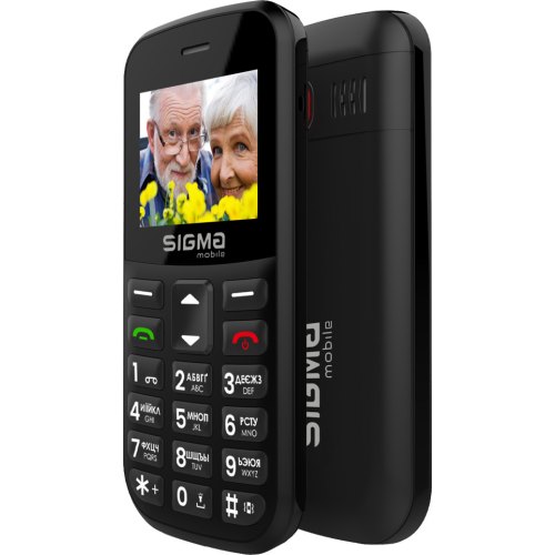 Мобільний телефон Sigma mobile Comfort 50 Easy Black