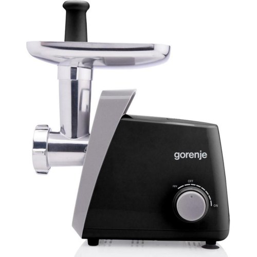 М'ясорубка Gorenje MG1601SB, 1600Вт, 2.2кг/хв, 2 решітки, пластик/метал, чорна