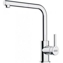 Змішувач для кухні Franke Lina L Pull Out, поворотний, 1 важіль , хром (115.0712.420)