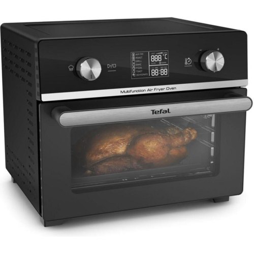Мультипіч Tefal Easy Fry Oven Multifunctional, 1800Вт, механічне керування, 10 програм, пластик, чорна (FW606810)
