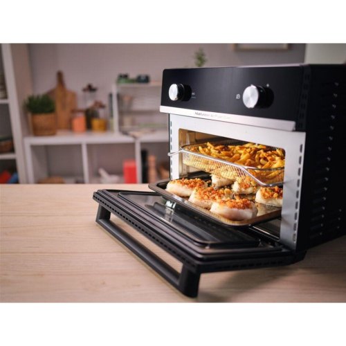 Мультипіч Tefal Easy Fry Oven Multifunctional, 1800Вт, механічне керування, 10 програм, пластик, чорна (FW606810)