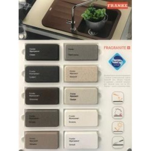 Змішувач для кухні Franke Novara-Plus Pull Out, витяжний, 1 важіль, сірий (115.0470.670)