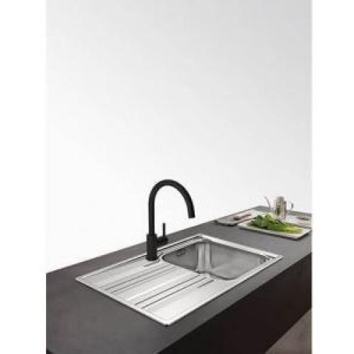 Змішувач для кухні Franke Lina, поворотний, 1 важіль, онікс (115.0626.020)