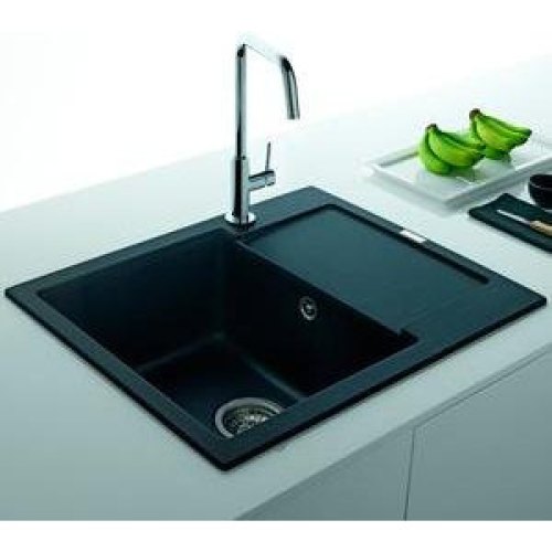 Мийка кухонна Franke Maris MRG 611-62, врізна, прямокутна, одна чаша, з крилом, фраграніт, сахара (114.0381.007)