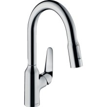 Змішувач для кухні Hansgrohe Focus M42, витяжний, 1 важіль, хром (71801000)