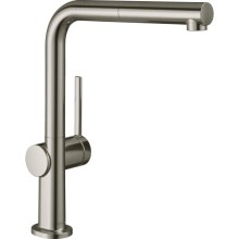Змішувач для кухні Hansgrohe Talis M54, витяжний, 1 важіль, сталь (72808800)