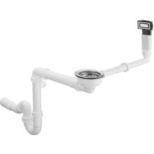 Сифон для мийки Hansgrohe D16-10, білий (43927000)