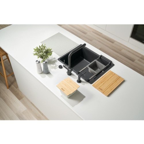 Набір аксесуарів Franke All In 4, міні-коландер, ємність для зберігання, 2 дошки, утримувач, килимок-сушарка (112.0655.488)