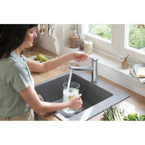 Змішувач для кухні Hansgrohe Zesis M33, поворотний, 1 важіль, хром (74802000)