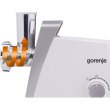 М'ясорубка Gorenje MG1601W, 1600Вт, 2.2кг/хв, 2 решітки, пластик, біла