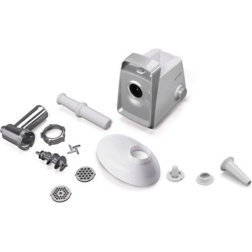 М'ясорубка Gorenje MG1601W, 1600Вт, 2.2кг/хв, 2 решітки, пластик, біла