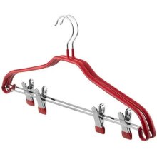 Набір вішаків Ardesto, з прищіпками, 42см, 2шт, метал/пластик, червоний (ARHC2802RC)